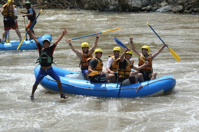 Aventura de rafting